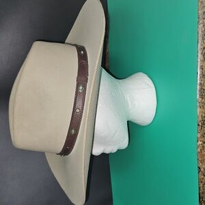 Stetson Men's 4X  Buffalo 100% Wool Sand Felt Hat